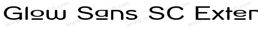 Glow Sans SC Extend字体转换